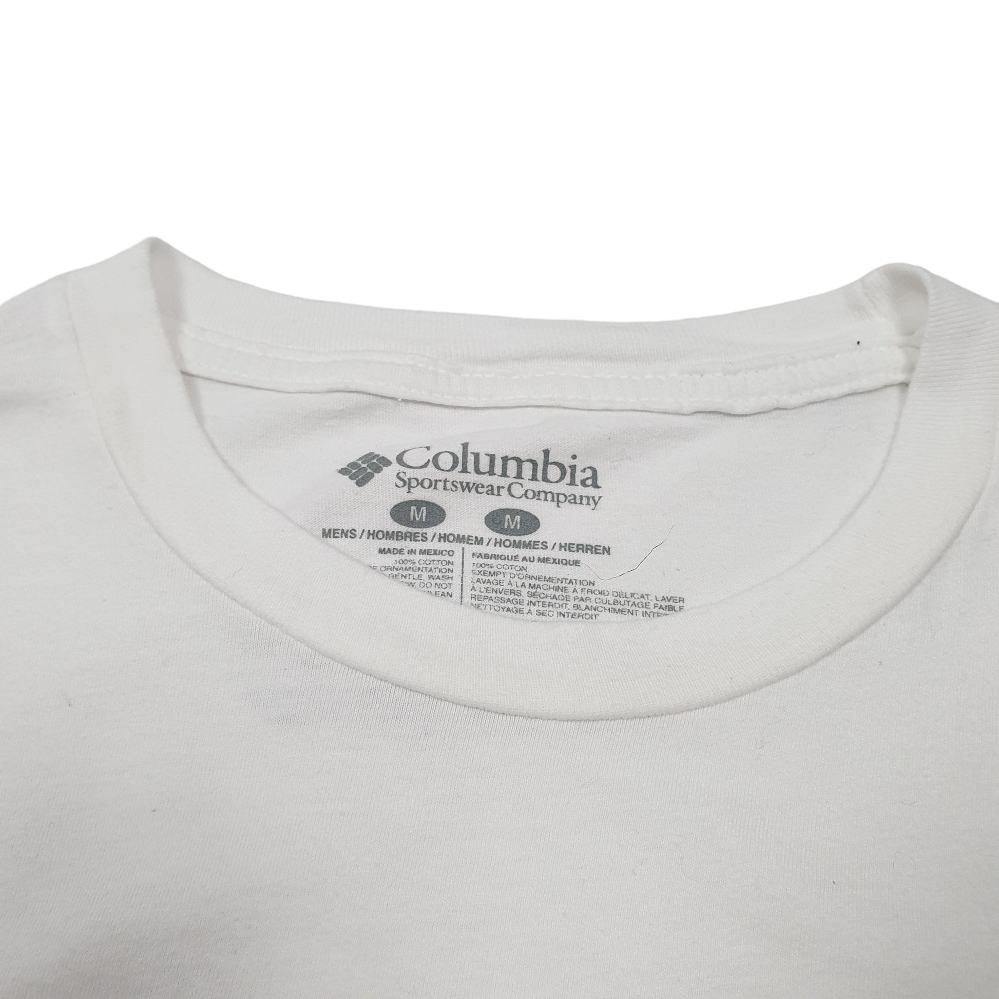 Mens White Columbia Sportswear Grand Canyon National Park Short Sleeve T Shirt