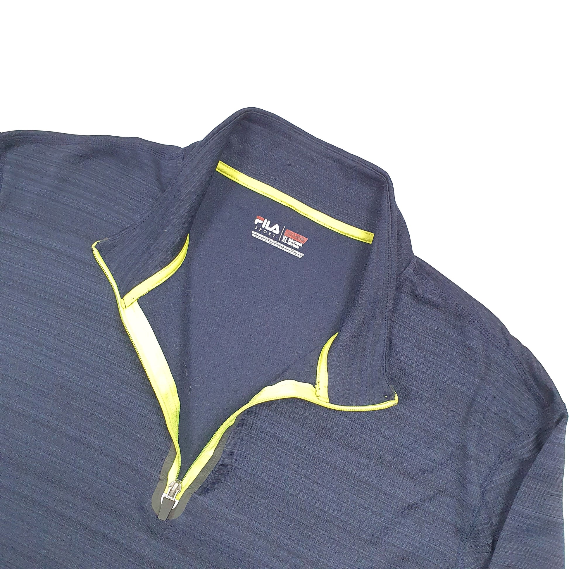 Fila Sport Quarter Zip XL Navy