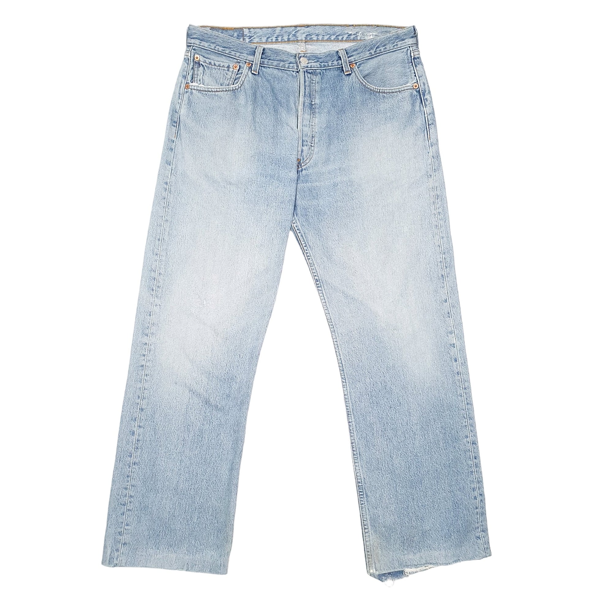 Mens Blue Levis  501 JeansW36 L30