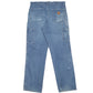 Carhartt Casual Loose Fit Carpenter Jeans W36 L34 Blue