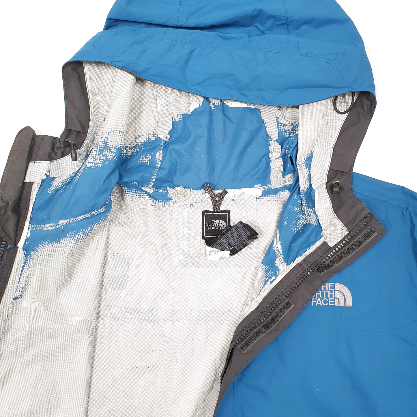 Mens Blue The North Face Venture Hyvent Rain Coat Coat