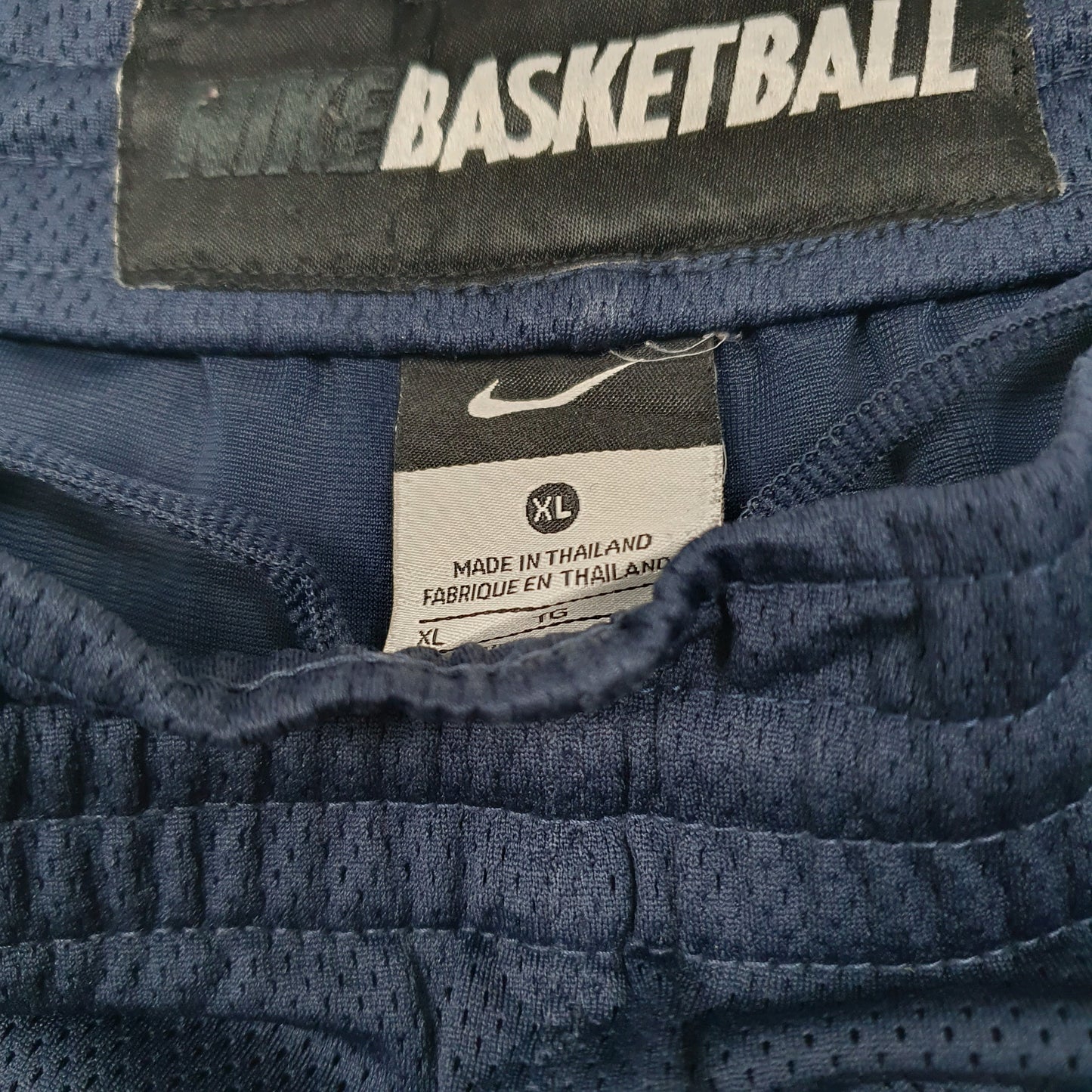 Nike Basketball Navy Sport Shorts W38 Navy