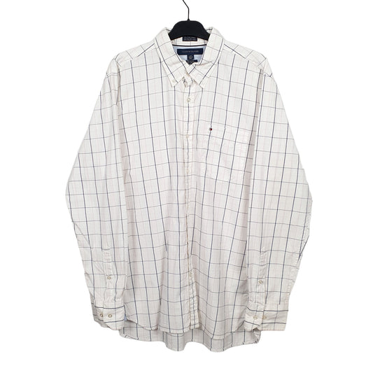 White Tommy Hilfiger Long Sleeve Shirt