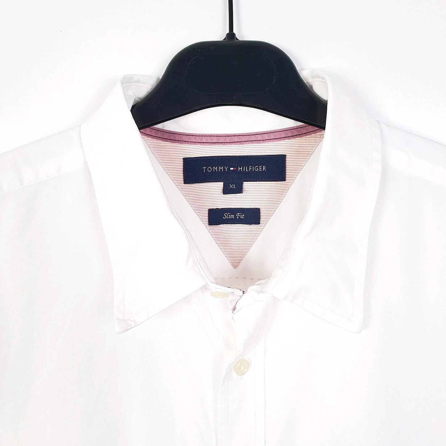 Tommy Hilfiger Long Sleeve Slim Fit Shirt White