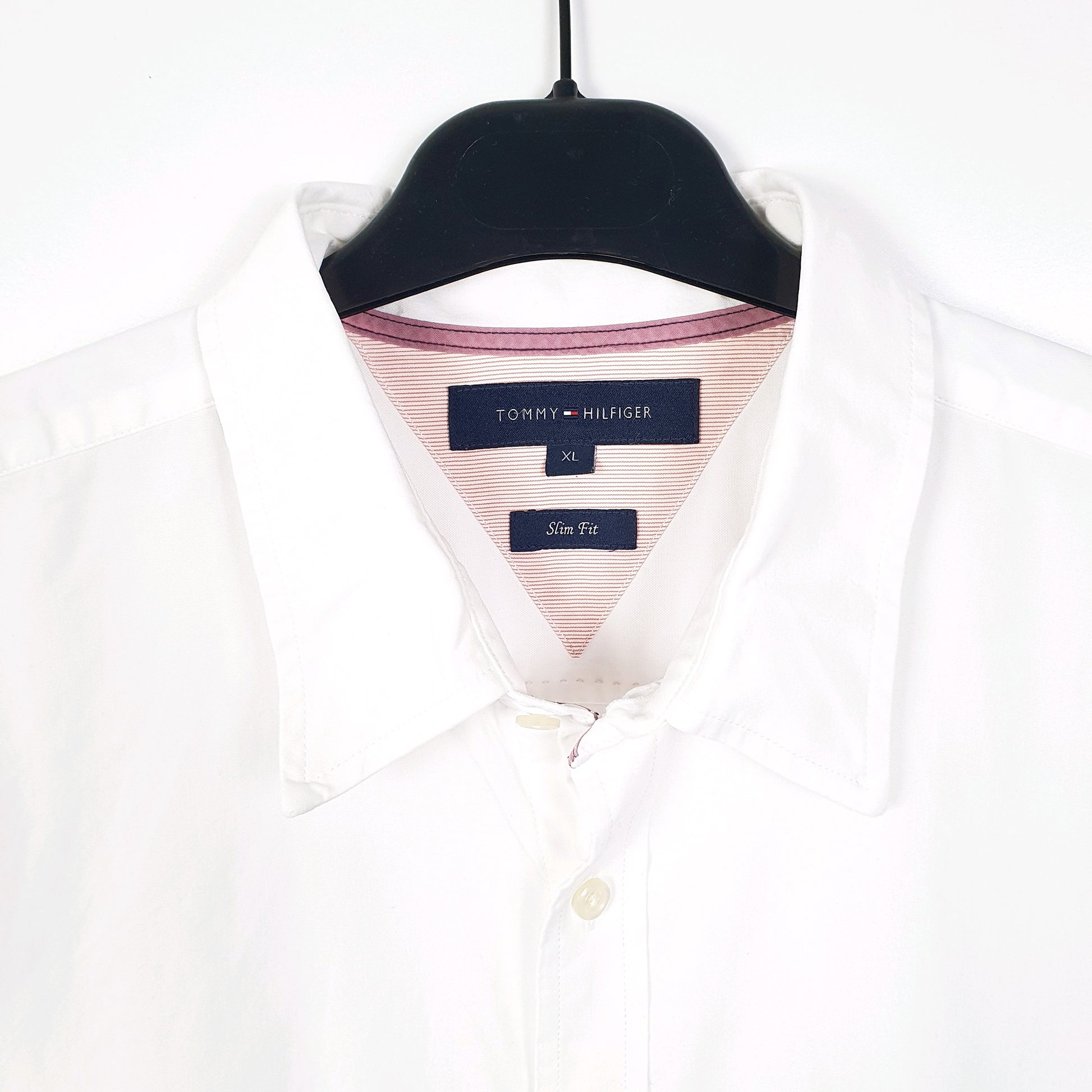 Tommy Hilfiger Long Sleeve Slim Fit Shirt White