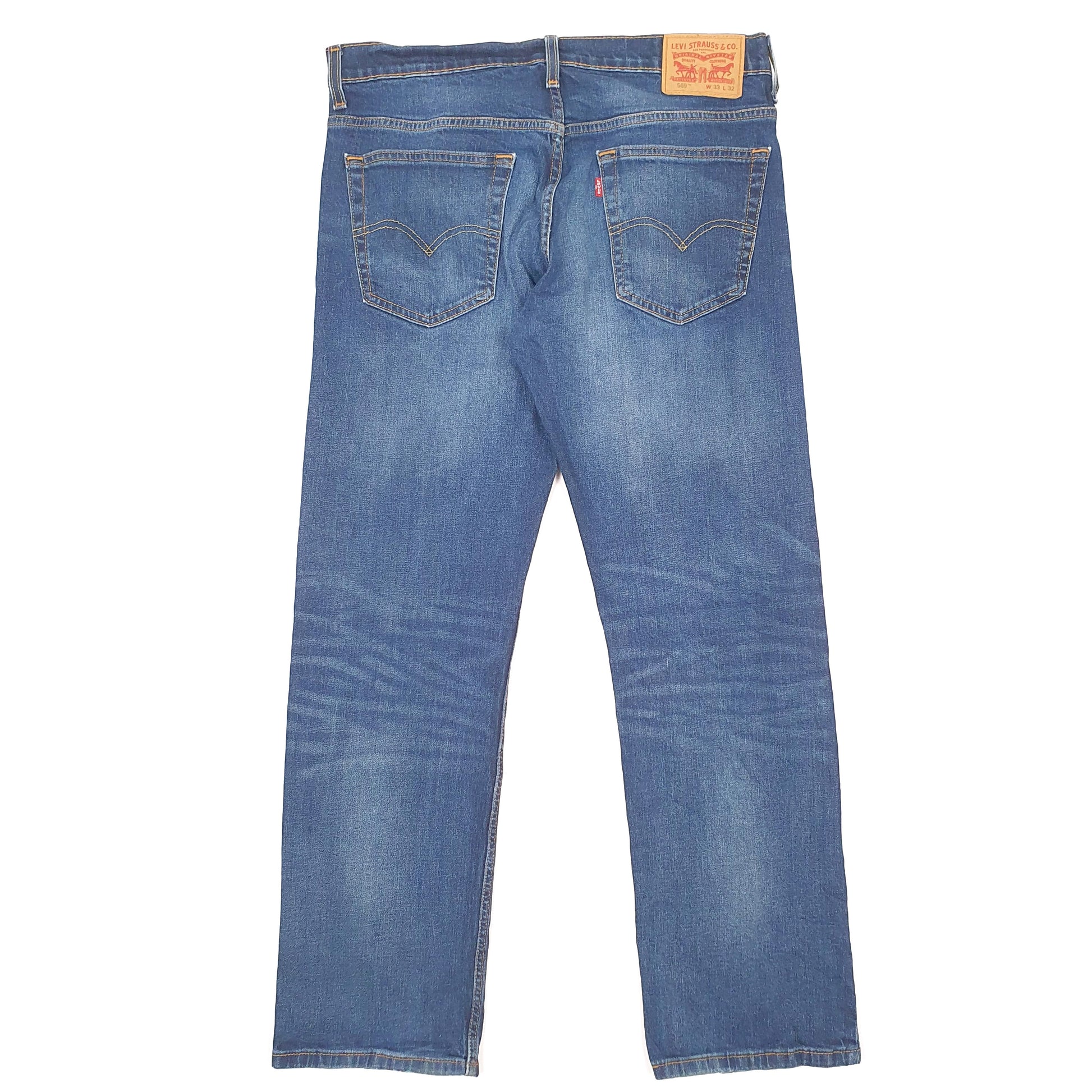 Levis 569 Loose Fit Jeans W35 L32 Blue