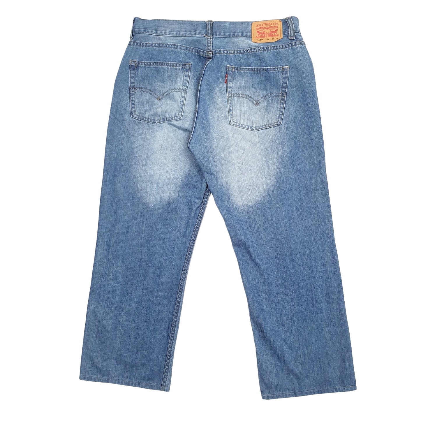 Womens Blue Levis  514 JeansW33 L25