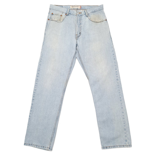 Levis 505 Regular Fit Jeans W33 L31 Blue