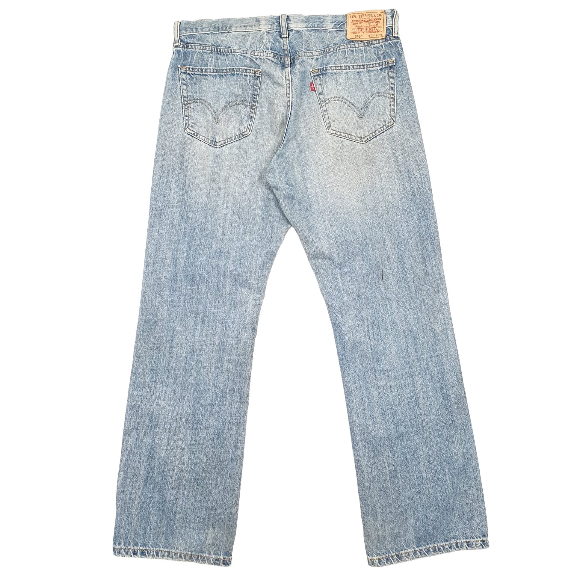 Levis 559 Relaxed Fit Jeans W34 L30 Blue