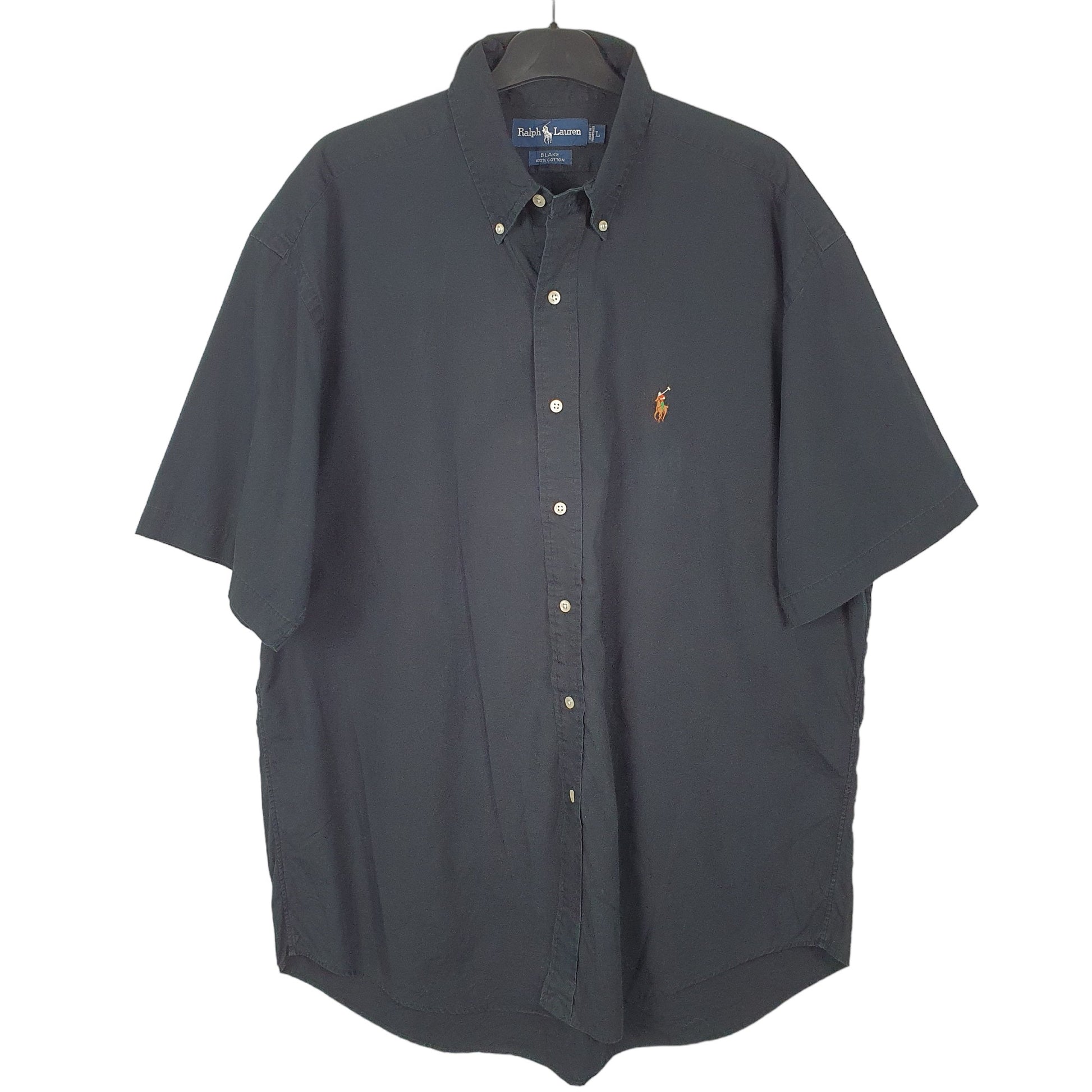 Mens Black Ralph Lauren  Short Sleeve Shirt
