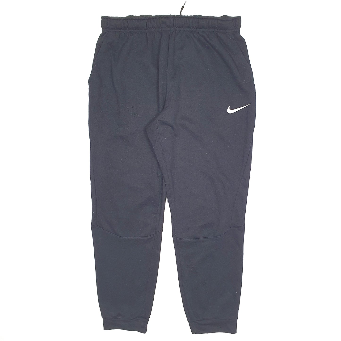 Mens Black Nike Dri Fit Tracksuit Bottoms Pants Jogger Trousers