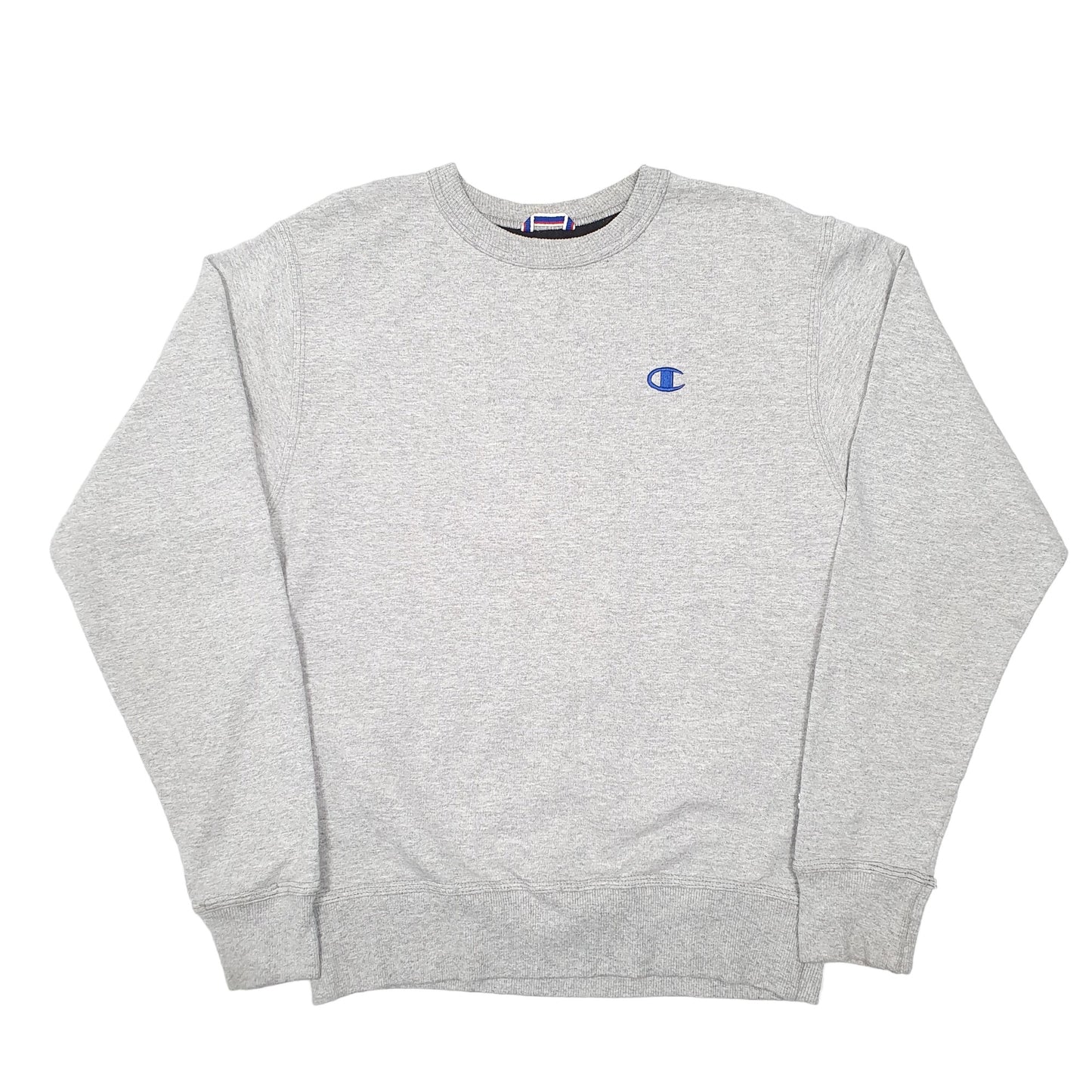 Mens Grey Champion  Crewneck Jumper