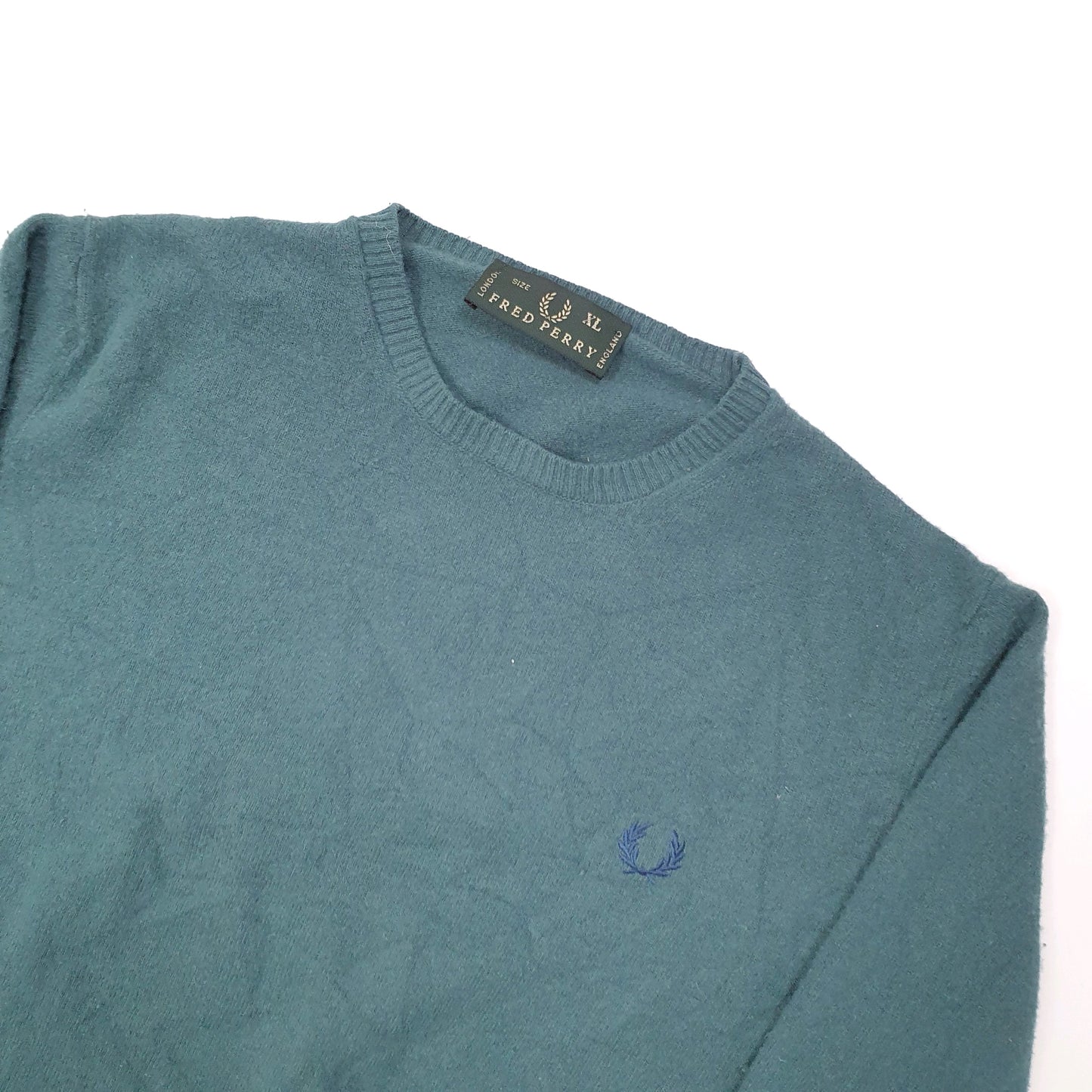 Fred Perry Crewneck M Green