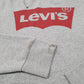 Mens Grey Levis  Hoodie Jumper