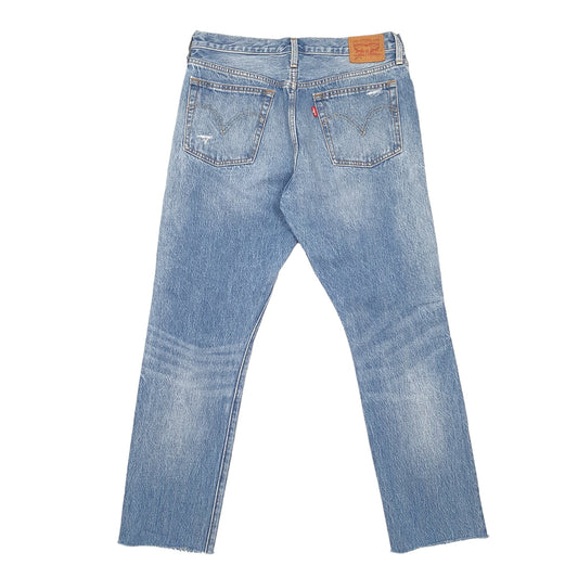 Levis 501 Regular Fit Jeans W30 L27 Blue