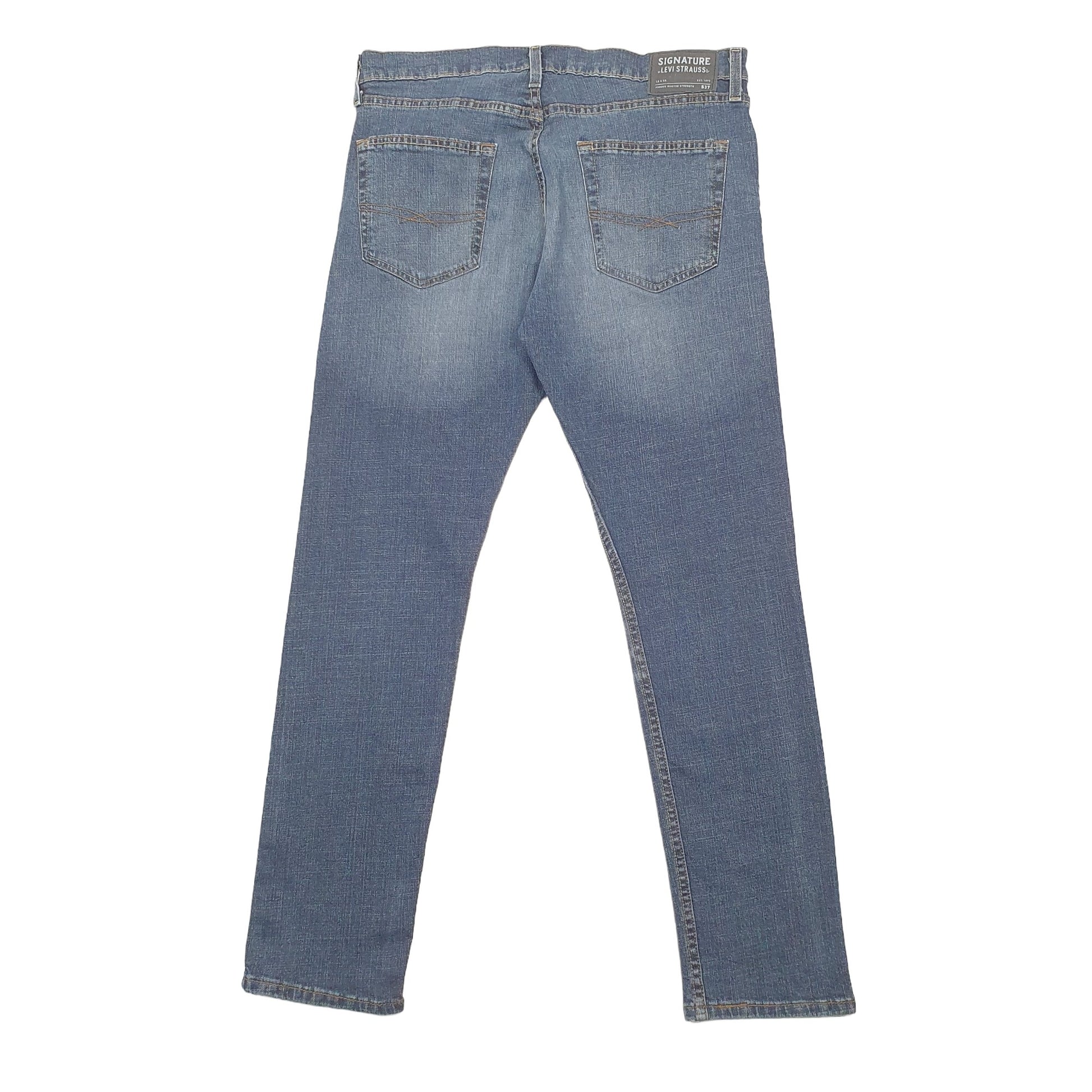 Levis Signature Regular Fit Jeans W34 L32 Blue