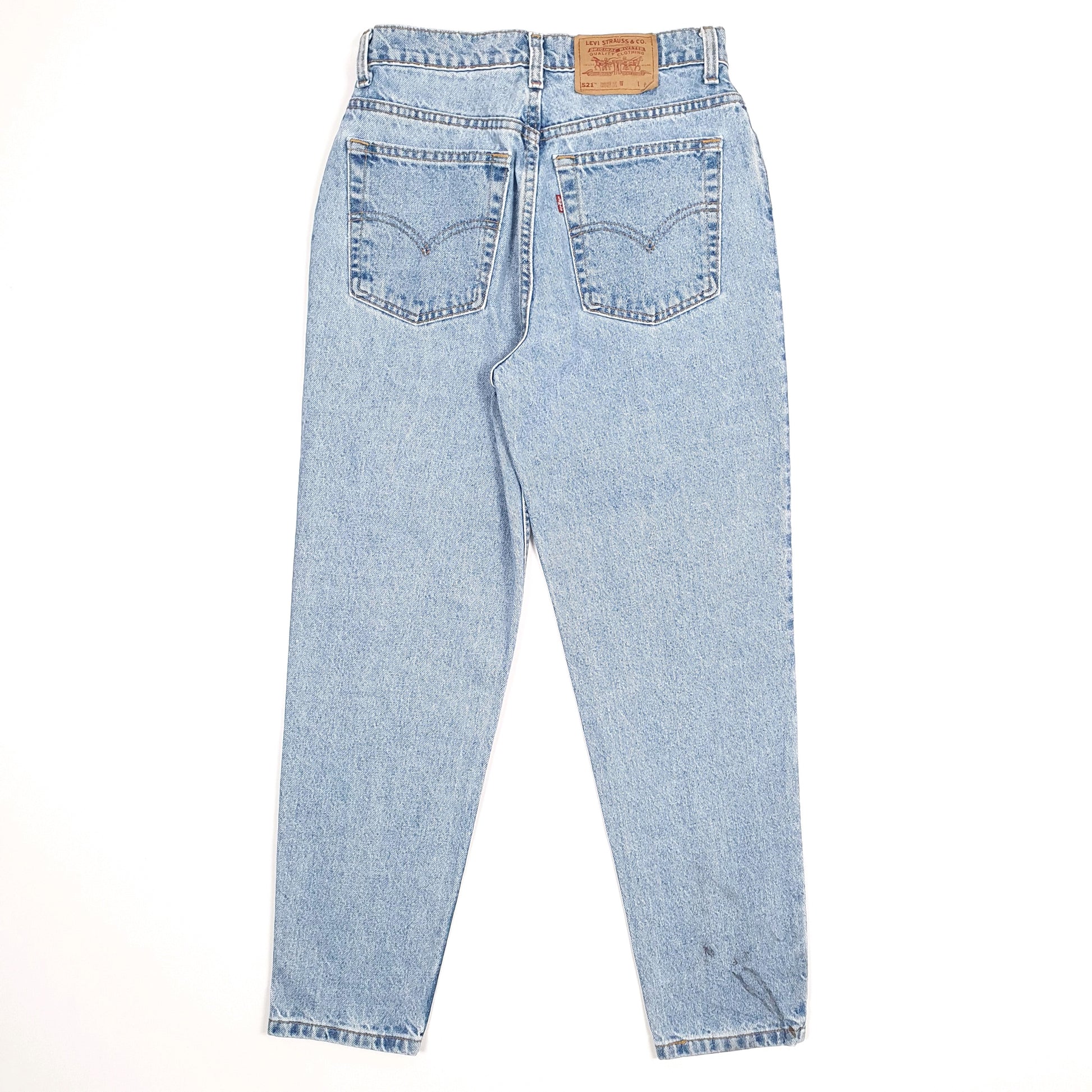 Levis 521 Tapered Fit Jeans UK8 Blue