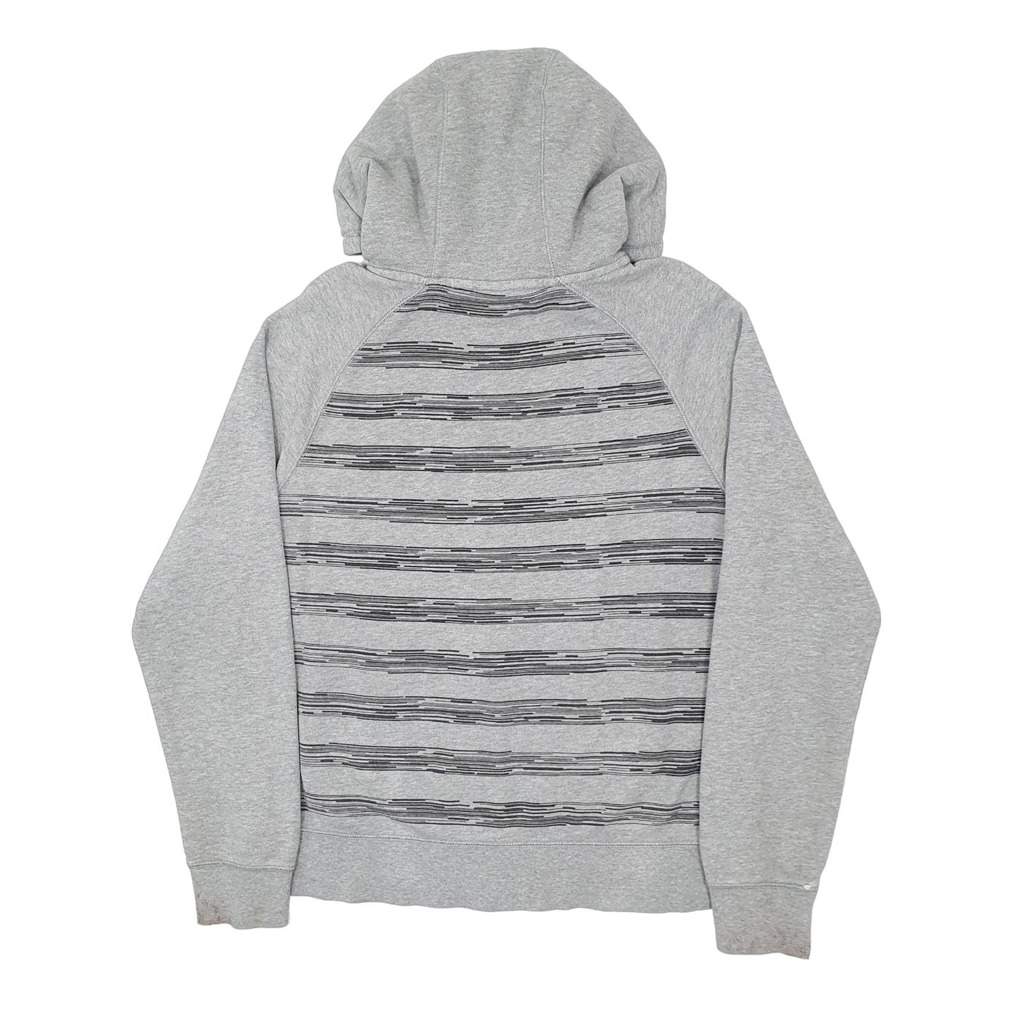 Mens Grey Nike Hoodie Tech Fleece Full Zip Jumper