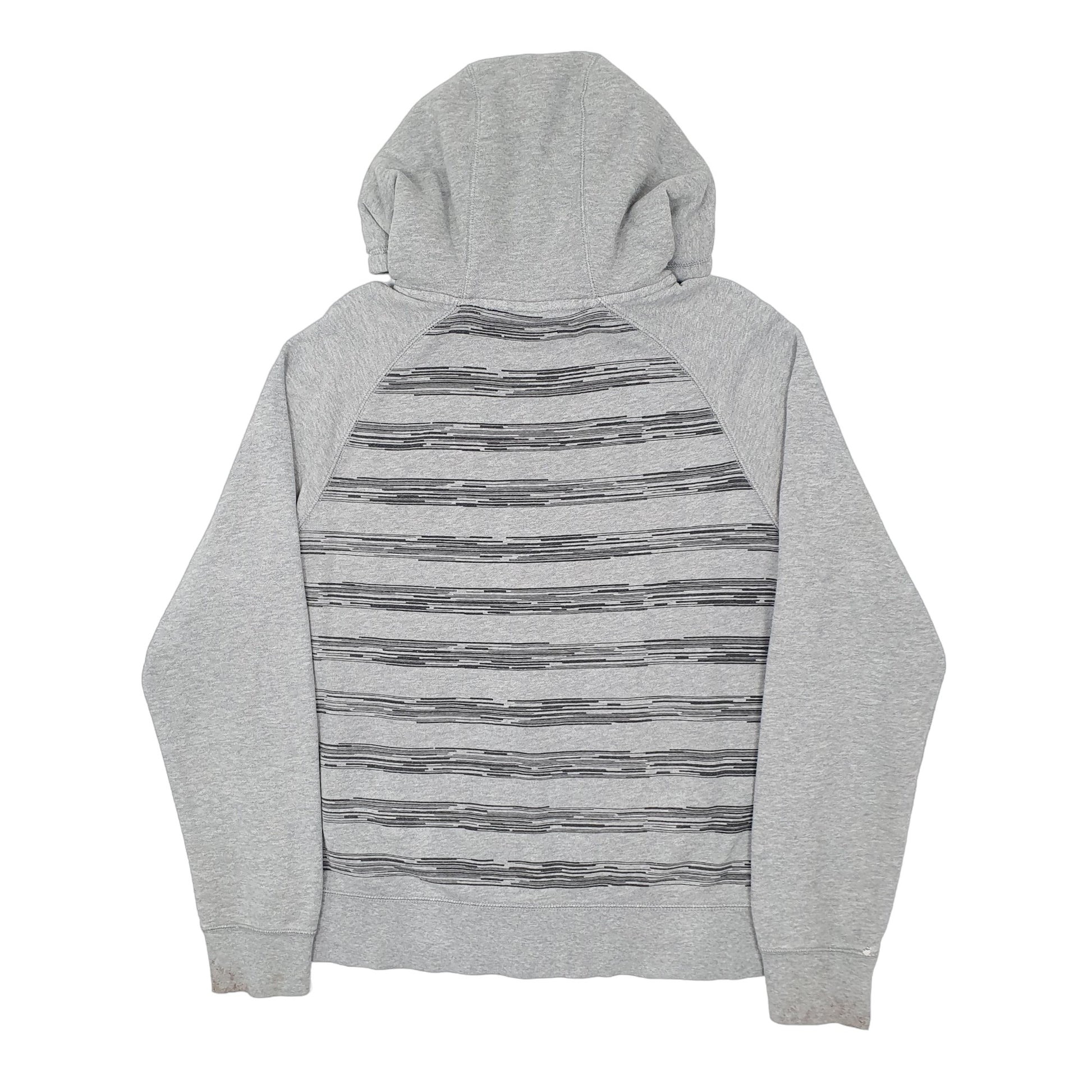 Mens Grey Nike Hoodie Tech Fleece Full Zip Jumper