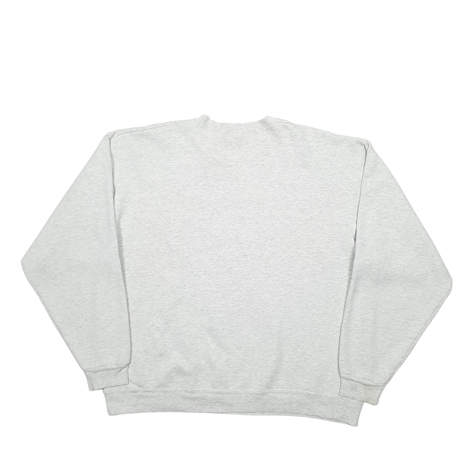 Mens Grey Fruit Of The Loom Volleyball USA Budlight Crewneck Jumper