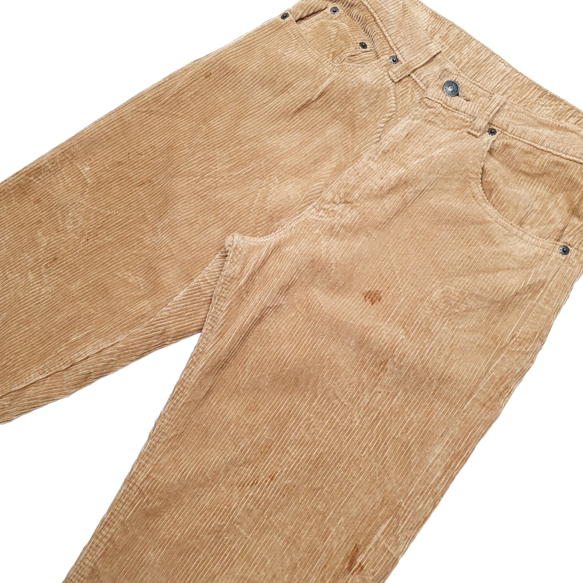 Mens Brown Levis  Corduroy Trousers