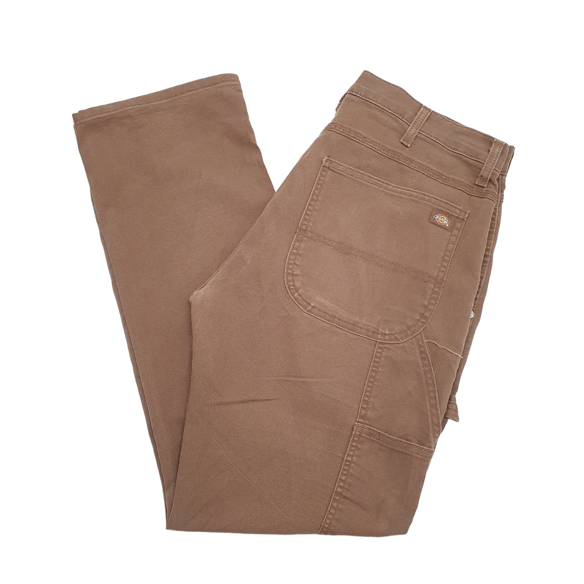 Mens Brown Dickies  Carpenter Trousers