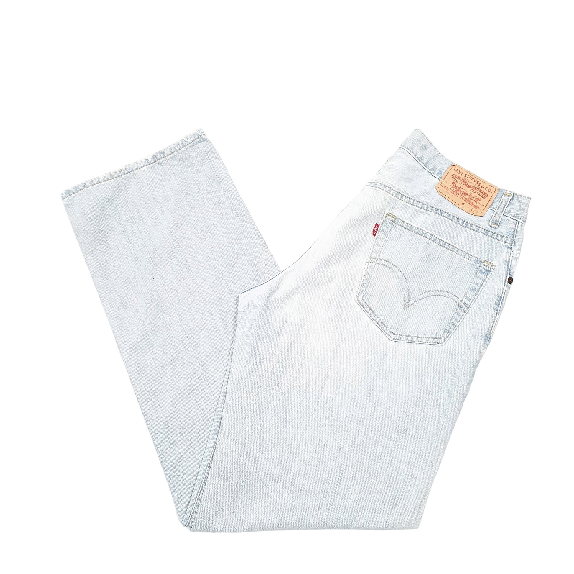 Mens Blue Levis  559 JeansW33 L32