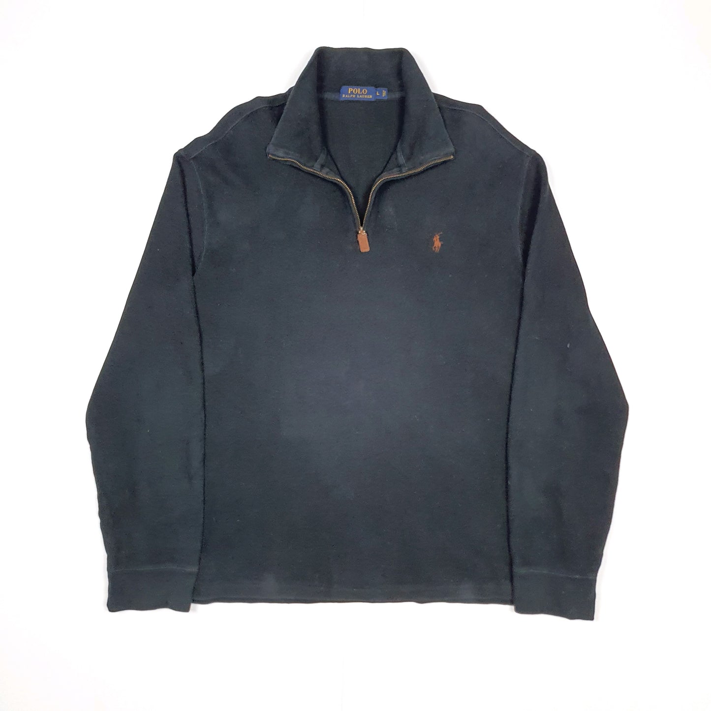 Black Polo Ralph Lauren Quarter Zip Jumper