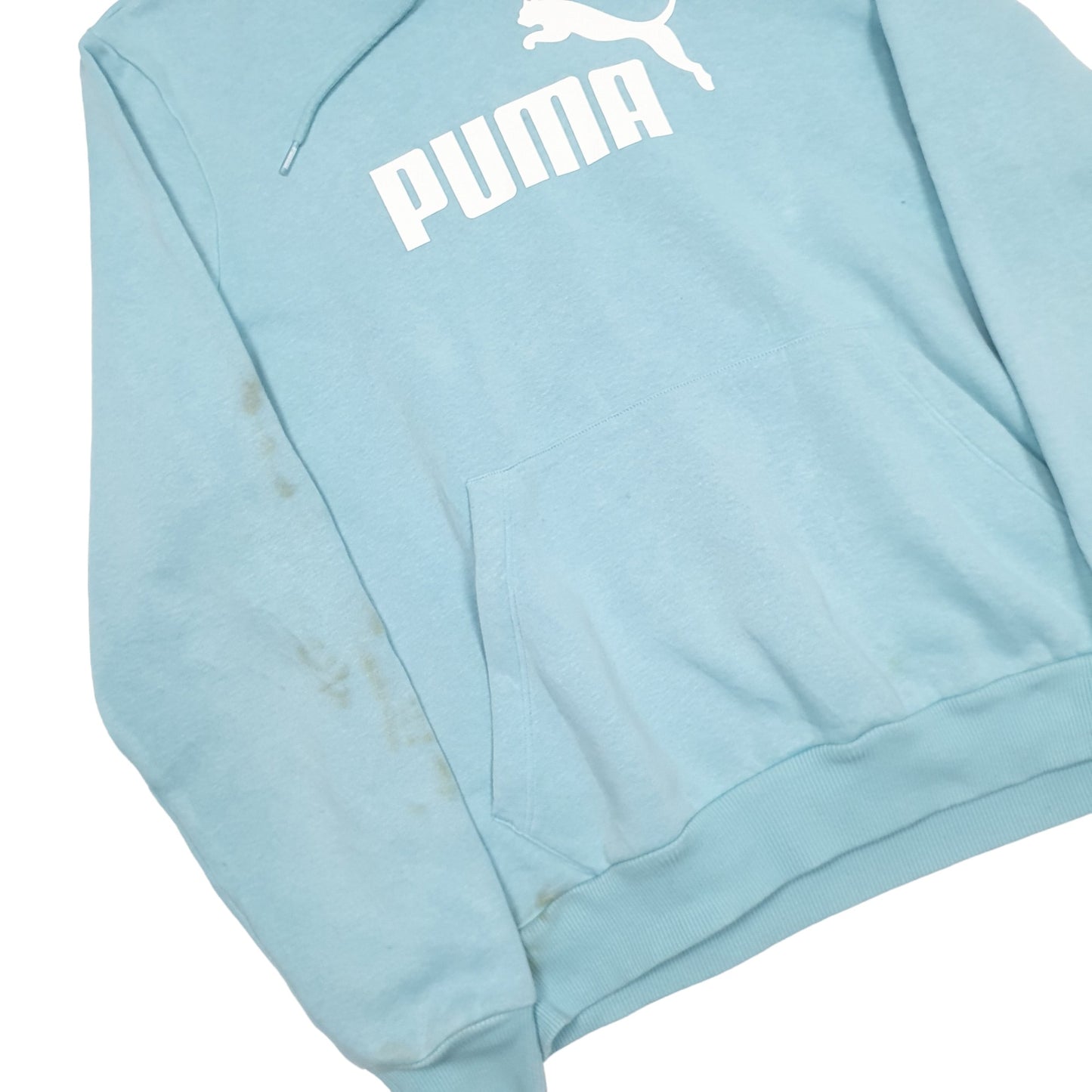 Womens Blue Puma  Hoodie Jumper