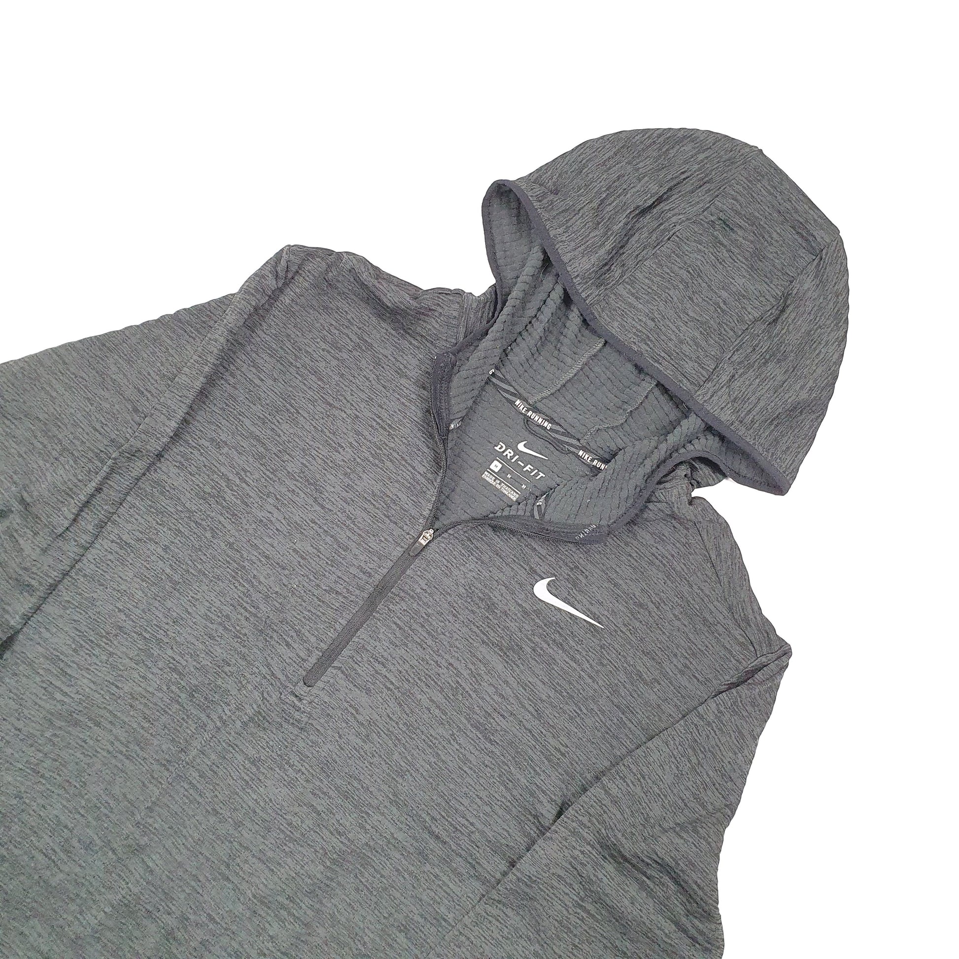 Nike Running Dri Fit Quarter Zip XXL Grey
