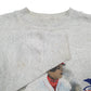 Fruit of The Loom Cleveland Indians baseball 90s Vintage Crewneck L Grey