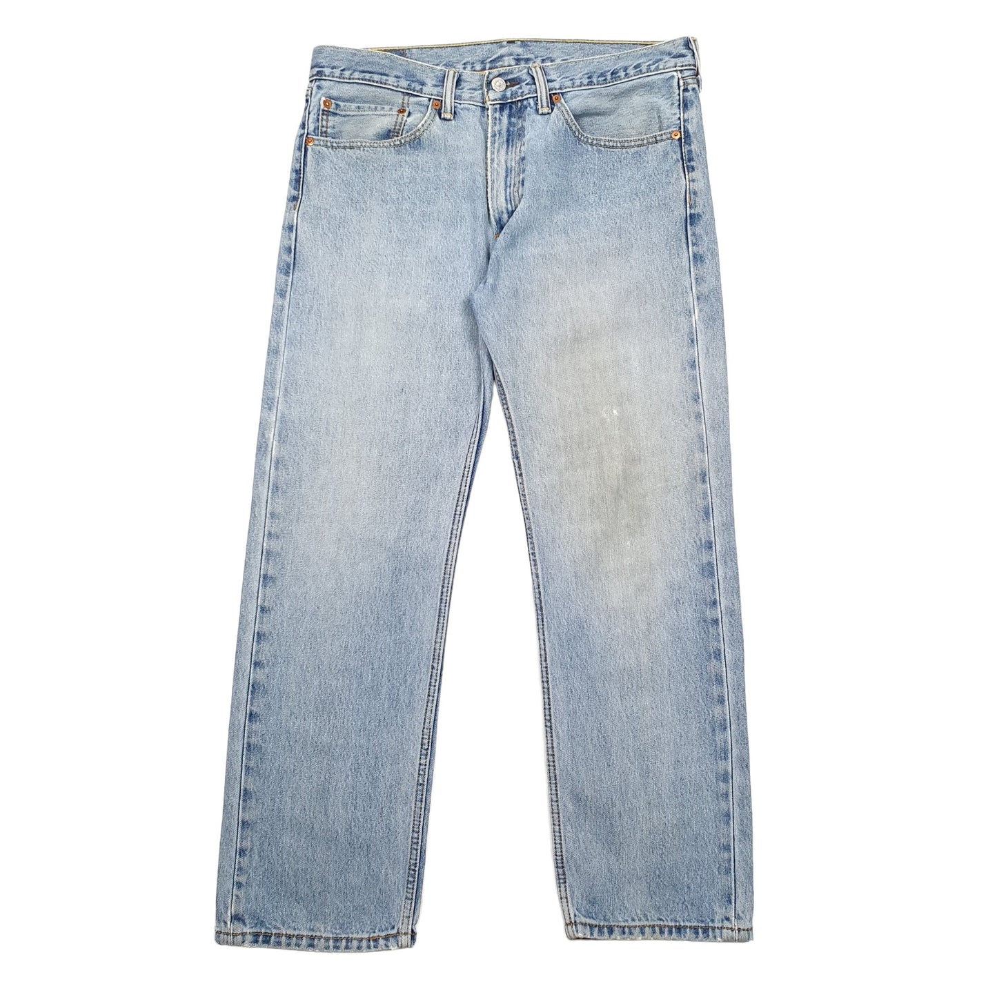 Levis 505 Regular Fit Jeans W34 L30 Blue