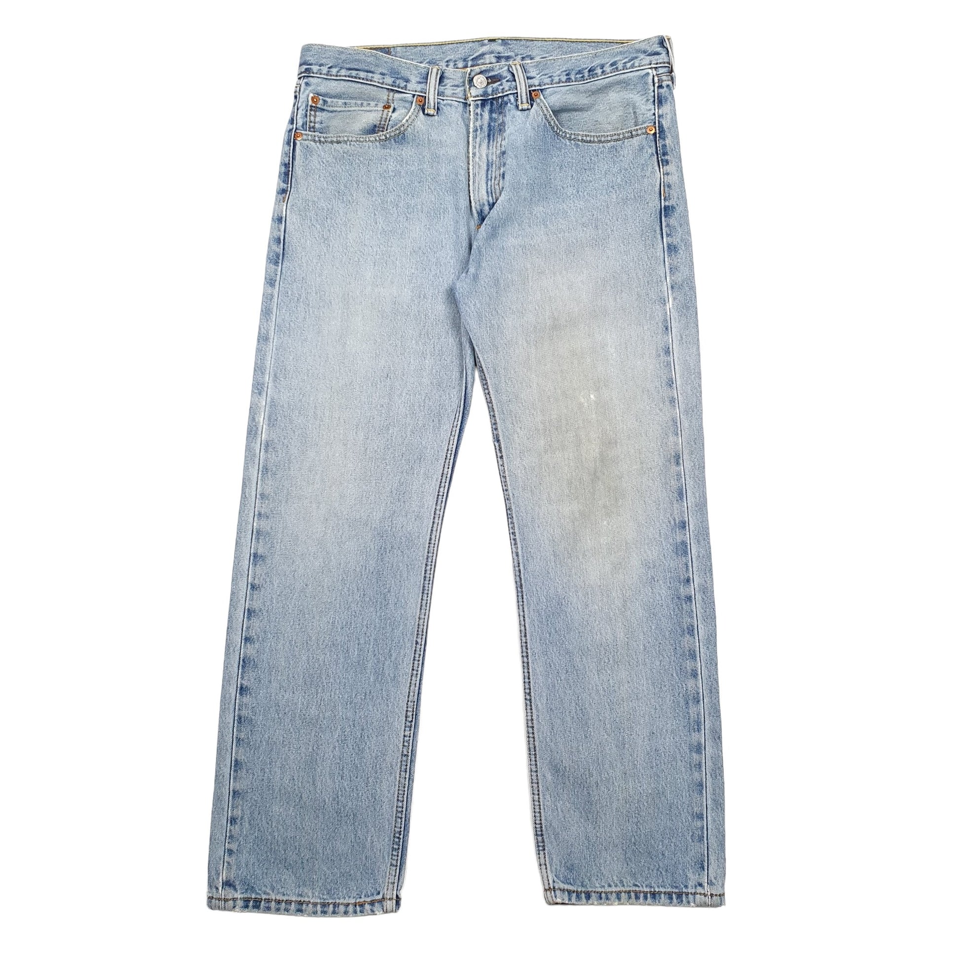 Levis 505 Regular Fit Jeans W34 L30 Blue