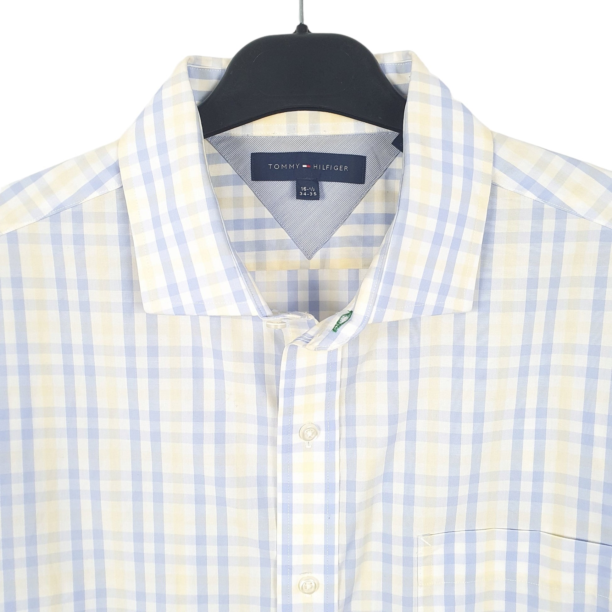 Tommy Hilfiger Long Sleeve Regular Fit Shirt Yellow