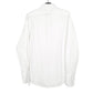 Ralph Lauren Long Sleeve Custom Fit Ruffled Shirt White