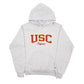 Mens Grey Champion USC Trojans USA College Hoodie Jumper