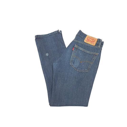 Levis 514 Straight Fit Jeans W30 L31 Blue