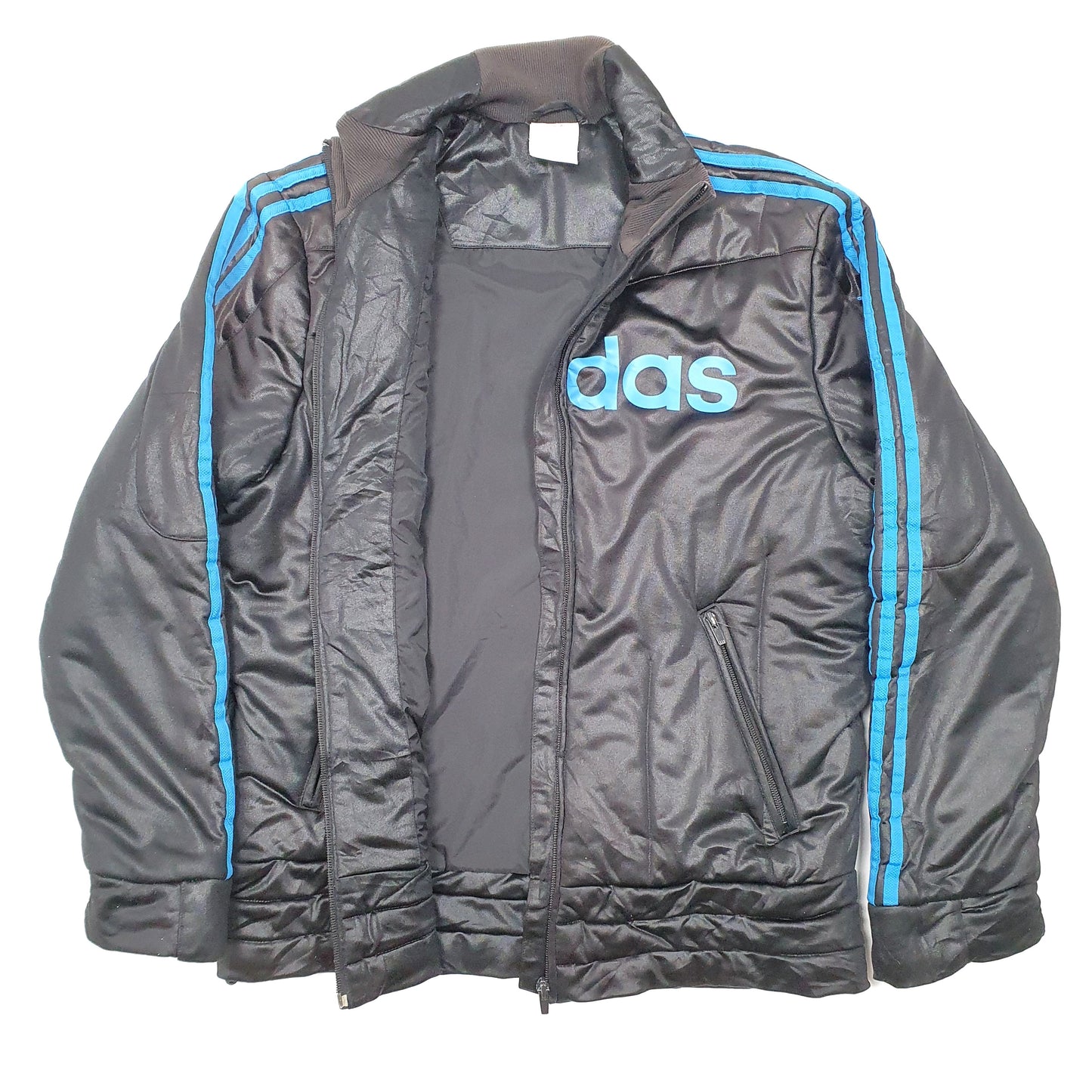 Mens Black Adidas   Coat