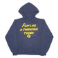 Mens Navy Champion Play like a champion Hoodie Jumper