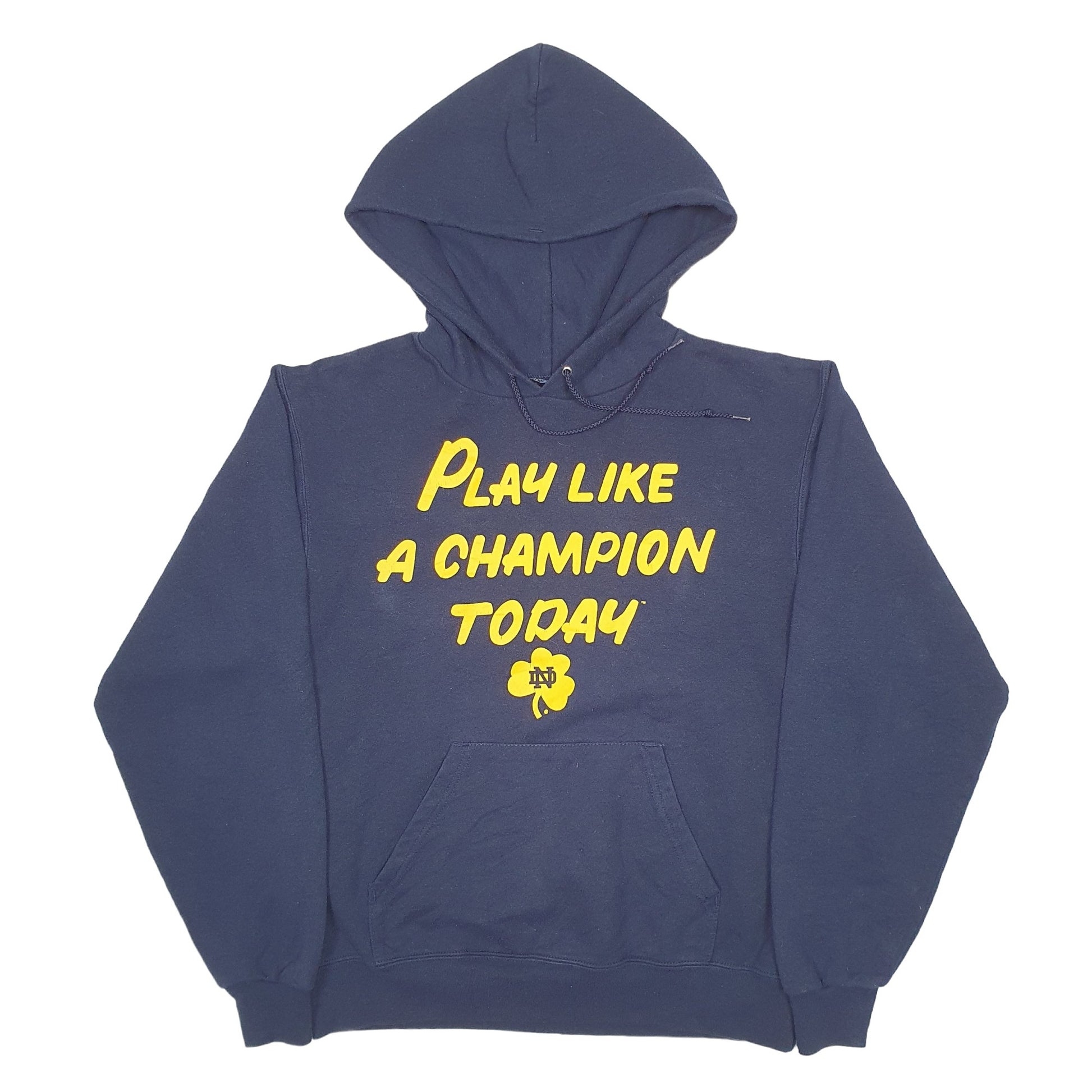 Mens Navy Champion Play like a champion Hoodie Jumper