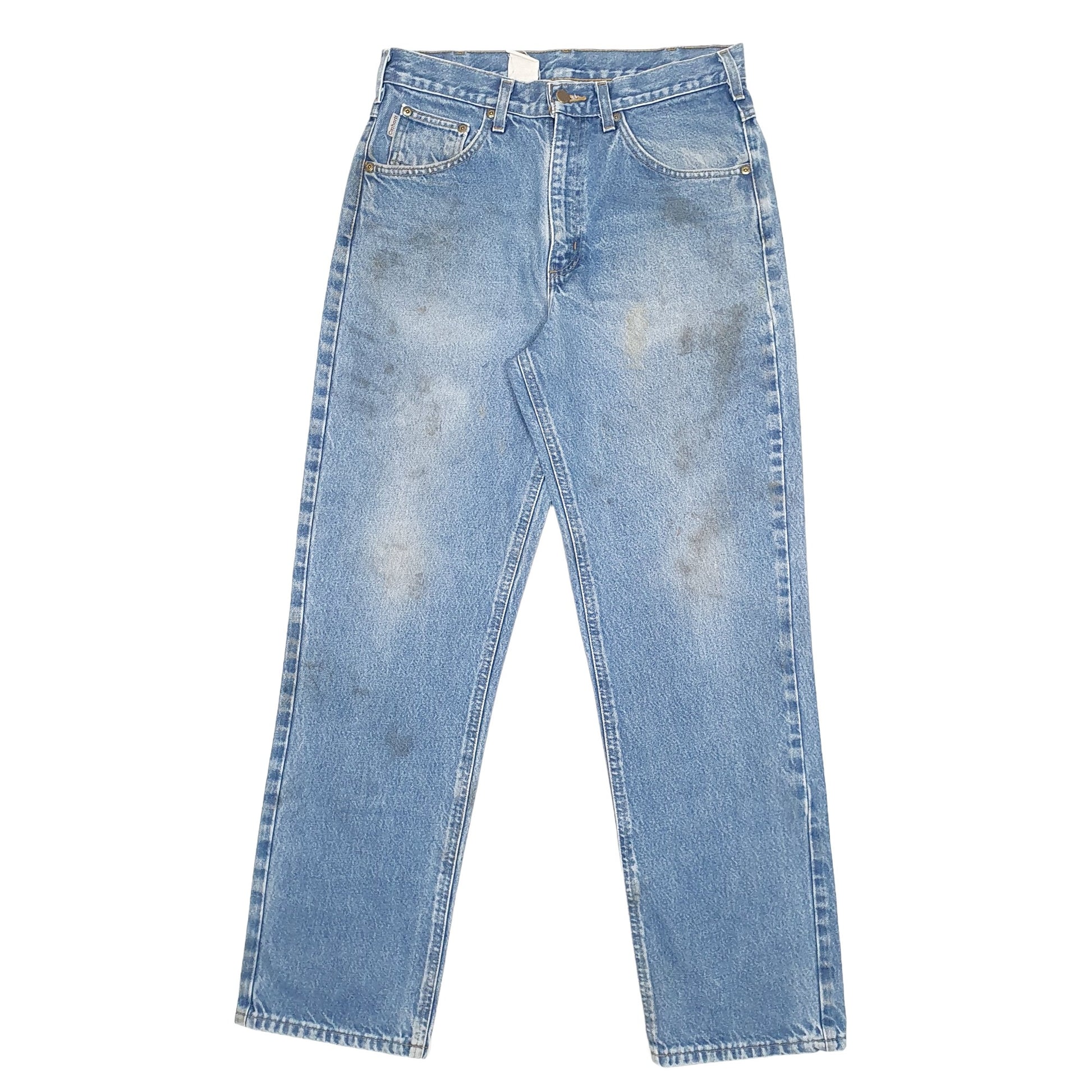 Mens Blue Carhartt  Carpenter JeansW32 L32