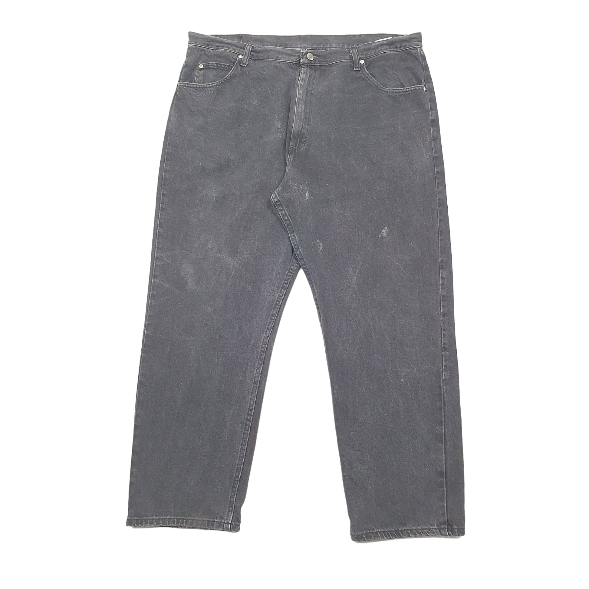 Wranglers Regular Regular Fit Jeans W42 L30 Black