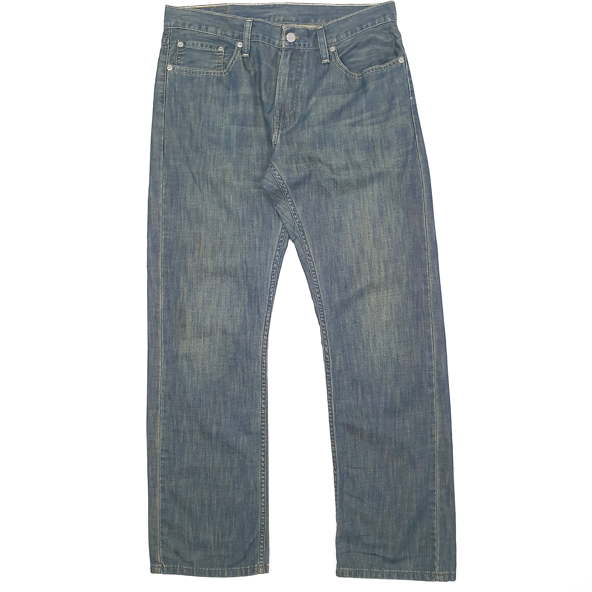 Levis 514 Straight Fit 1990's Jeans W33 L32 Blue