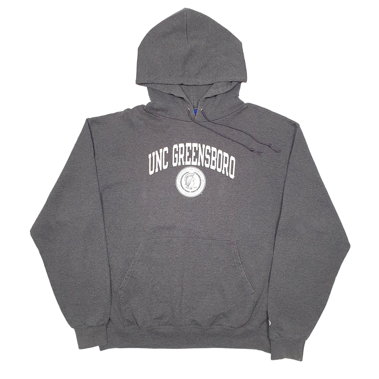 Mens Grey Champion UNC Greensboro USA College Hoodie Jumper