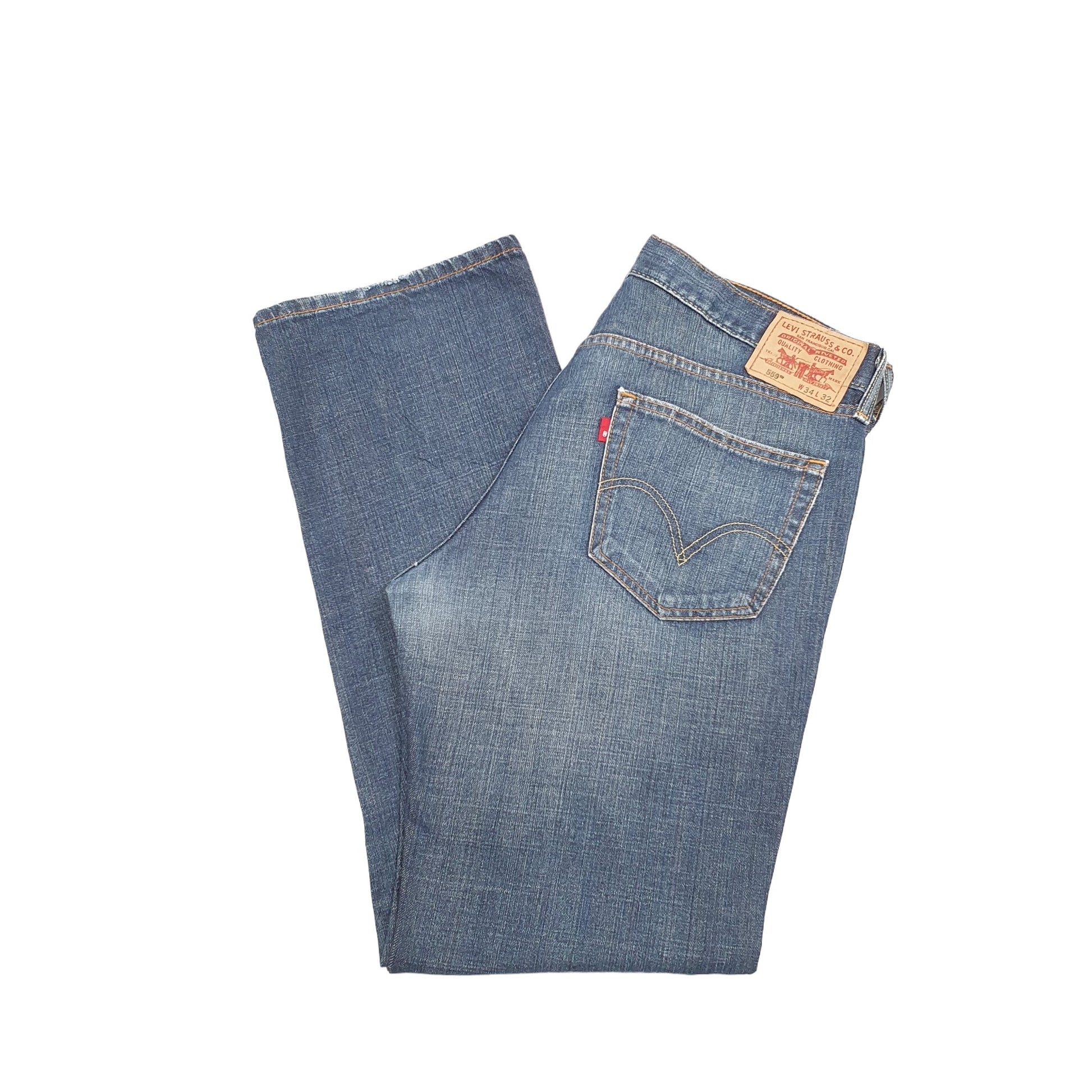 Levis 559 Relaxed Fit Jeans W36 L32 Blue