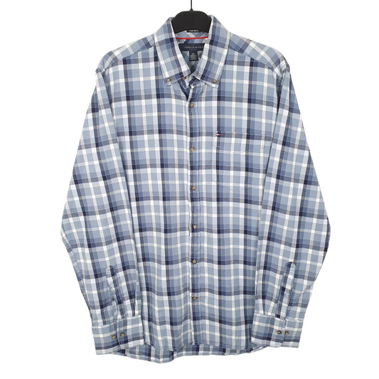 Blue Tommy Hilfiger Long Sleeve Shirt