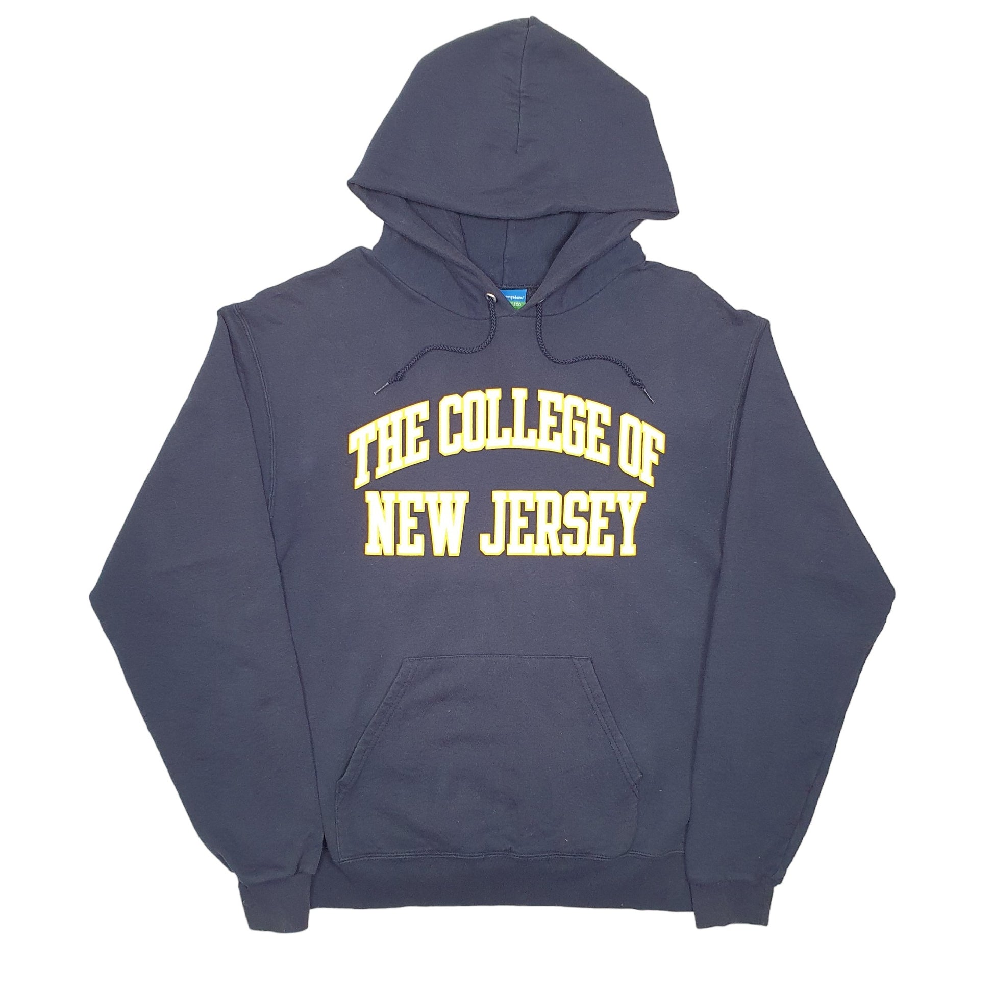Mens Navy Champion College Of New Jersey Hoodie Jumper