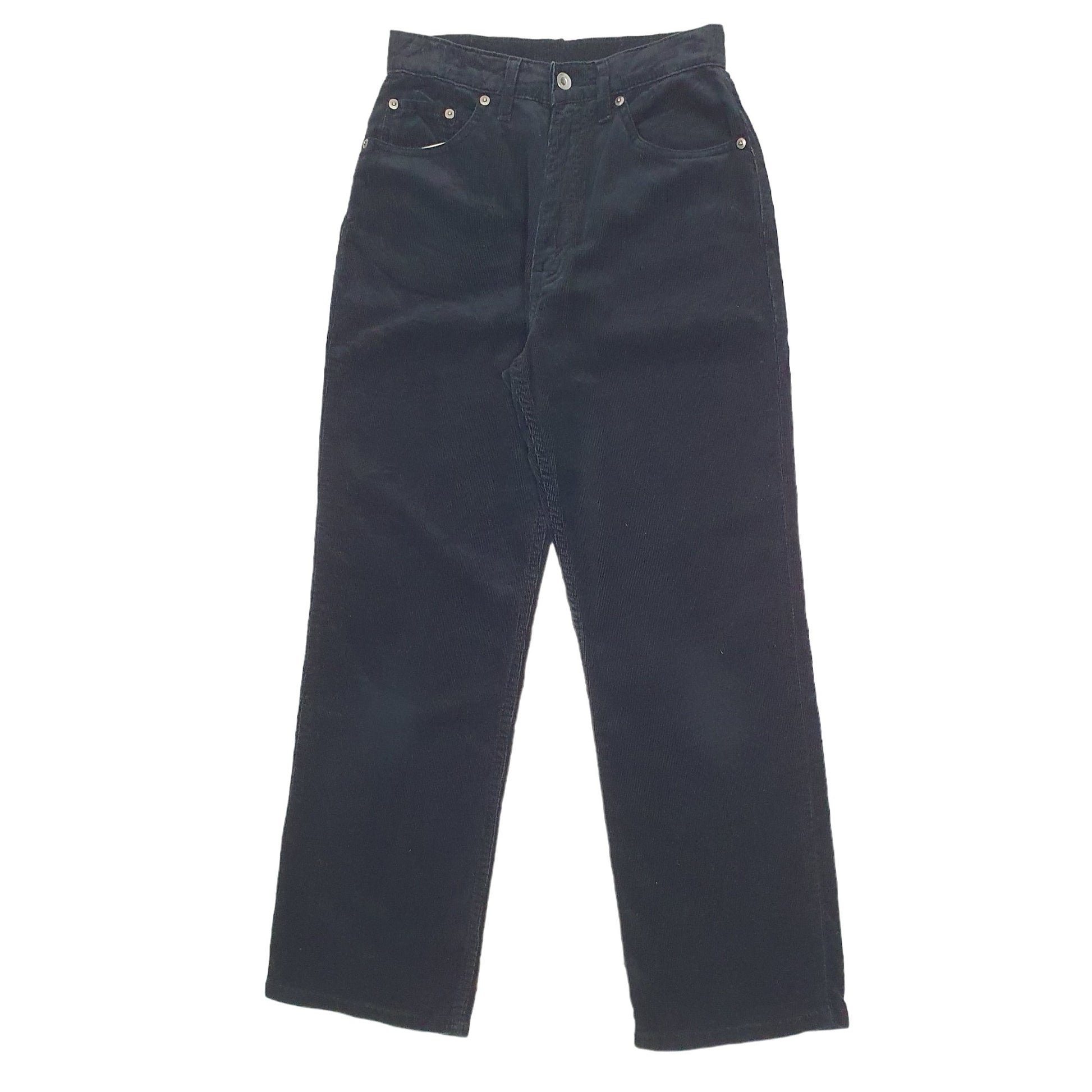 Womens Black Levis  Corduroy Trousers