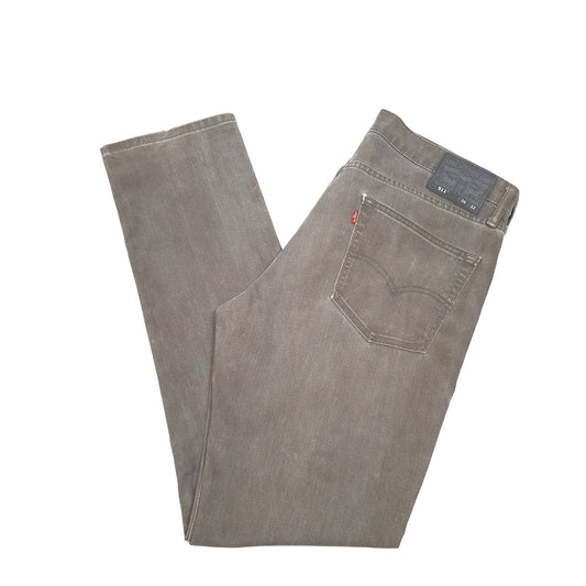 Mens Grey Levis  511 JeansW36 L32