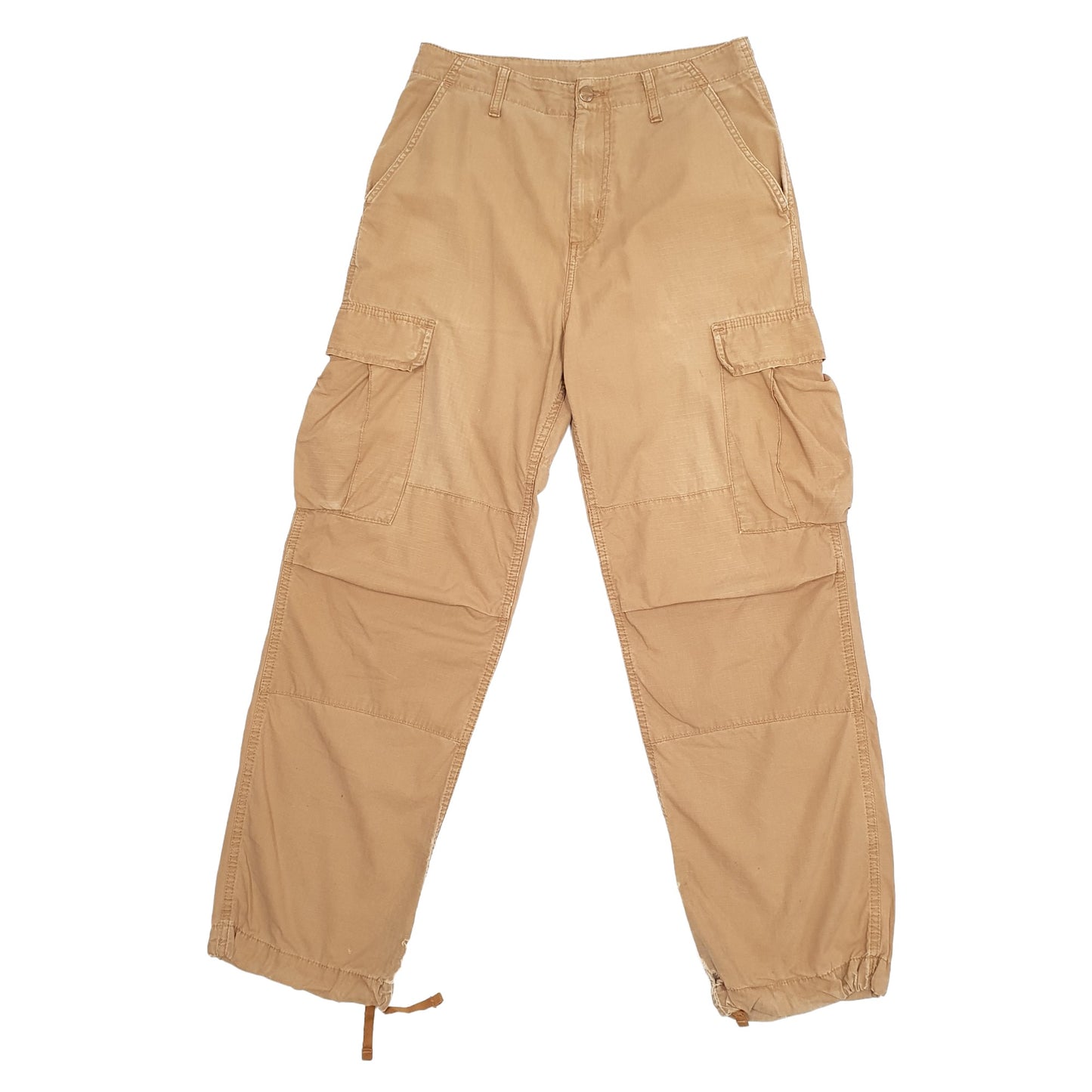 Mens Tan Carhartt  Cargo Trousers